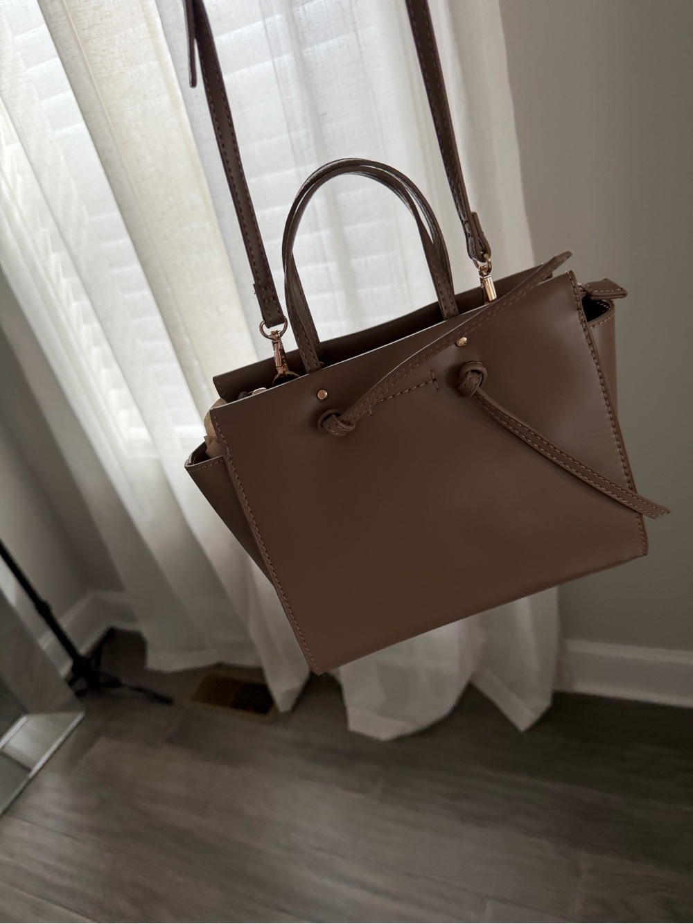Brown Crossbody Bag - Women's Handbag